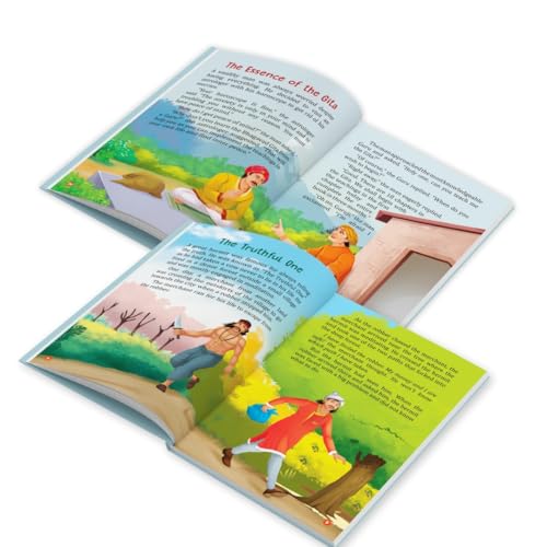 Image of Story Book for Kids - Bhagavad Gita - Illustrated Stories for Children - Bhagavad Geeta - Bedtime Stories - Age 2+ Years - Read Aloud to Infants, Toddlers - Hardbound