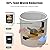 3L Electric Compost Bin Kitchen Composter Counter Top with 2 Detachable Carbon Filter, Auto-Cleaning, Smart Panel, 3 Mode Food Waste Composter for Home, Turn Waste into Dry Fertilizer Machine