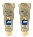Pantene 3 Minute Miracle Deep Conditioner Repair Protect 6 Oz Pack of 2