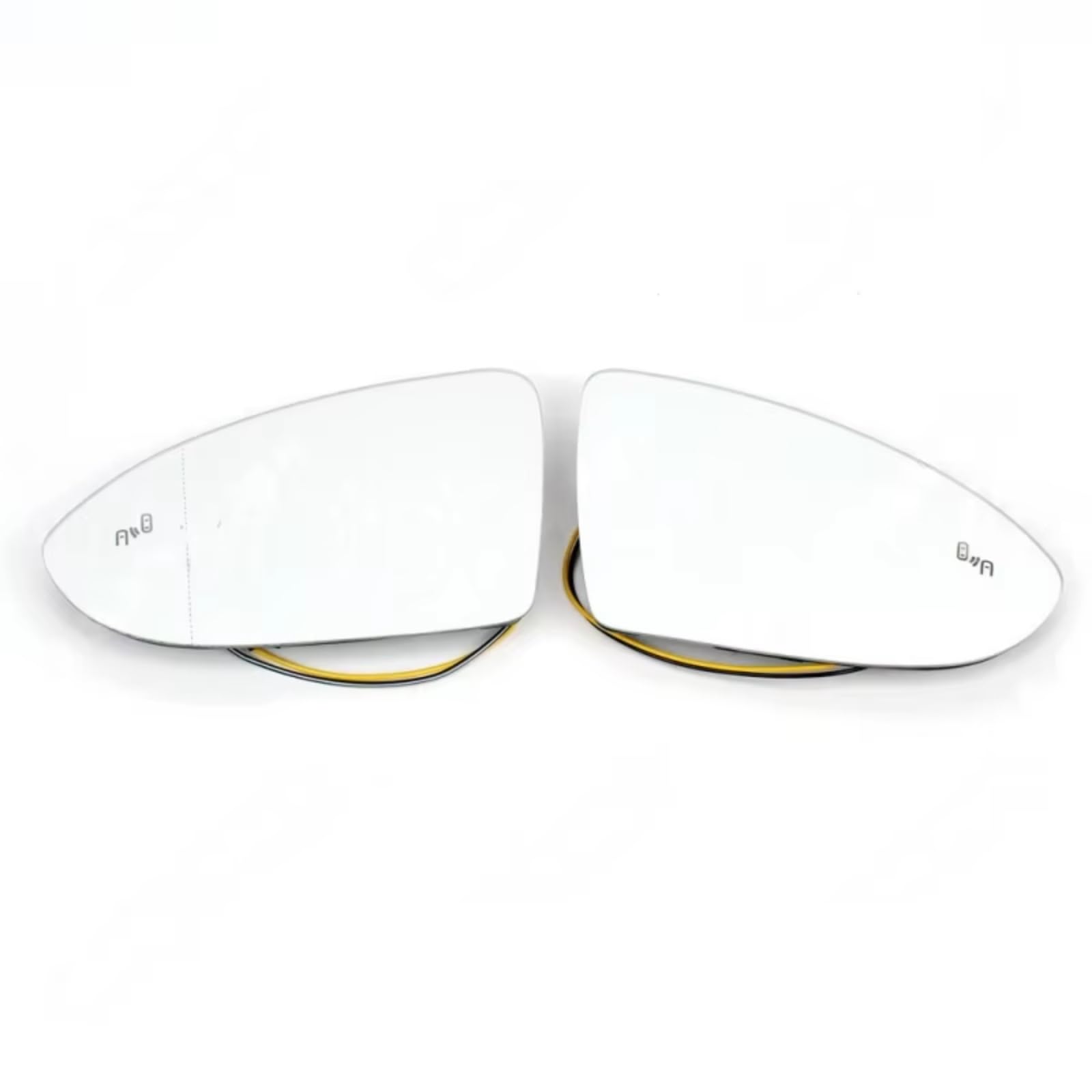 Verre Rétroviseur Latéral Compatible Avec VW Pour Golf 7 Pour MK7.5 2014 – 2020 Remplacement Lentille Rétroviseur Angle Mort Chauffant Côté Gauche Droit