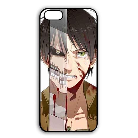 Custom Attack on Titan Cartoon Pattern for iPhone