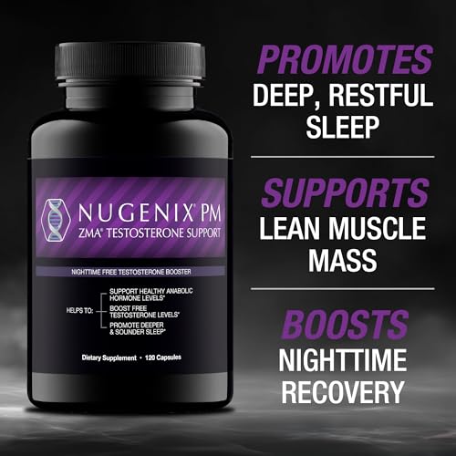 Nugenix PM ZMA Nighttime Testosterone Booster