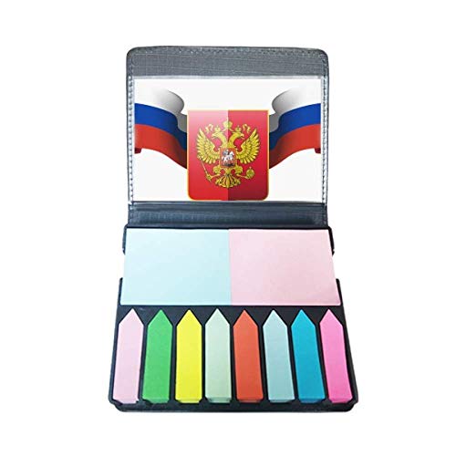 Marque-page bloc-notes blason de la Russie pour organiser vos documents et vos livres