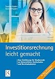 bosch blaue serie bohrhammer  Investitionsrechnung - leicht gemacht: Eine Einführung für Studierende an Universitäten, Hochschulen und Berufsakademien (BLAUE SERIE)