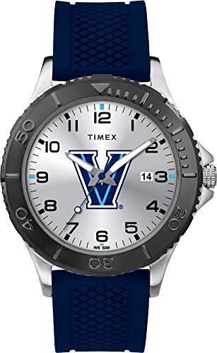 Image of Timex Tribute Men's Collegiate Gamer 42mm Watch - Georgia Bulldogs with Black Silicone Strap