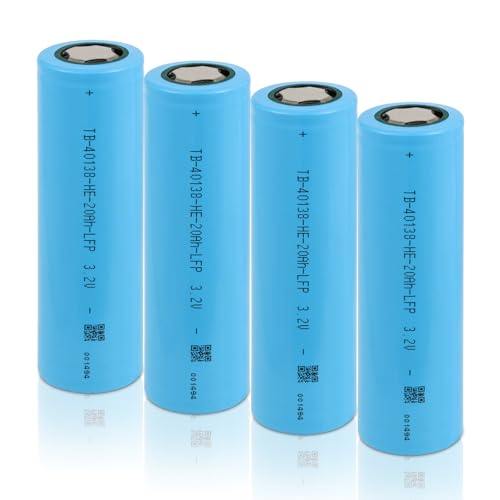 HiXiMi 3.2V 20Ah LiFePO4 Cell Battery Rechargeable 20000mAh Lithium Iron