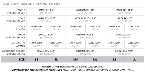 Image of SIGVARIS Women's Style Soft Opaque 840 Open Toe Calf-High Socks 30-40mmHg - Nude - Medium Short