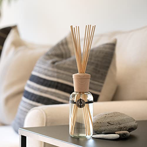 Archipelago Botanicals Bergamot Tobacco Reed Diffuser | Includes Fragrance Oil, Decorative Wooden Cap And 10 Diffuser Reeds | Perfect For Home, Office Or A Gift (7.85 Fl Oz) #TOP1