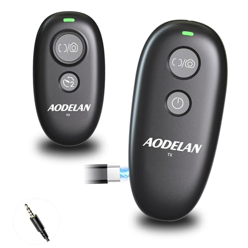 Image of AODELAN USB-C Rechargeable Wireless Camera Remote Control Shutter Release | Compatible with Panasonic S5IIX, S5II, BS1H, GH6, GH5II, GH5, GH4, GH3, G9, G85, G7, FZ1000II, FZ2500, FZ300