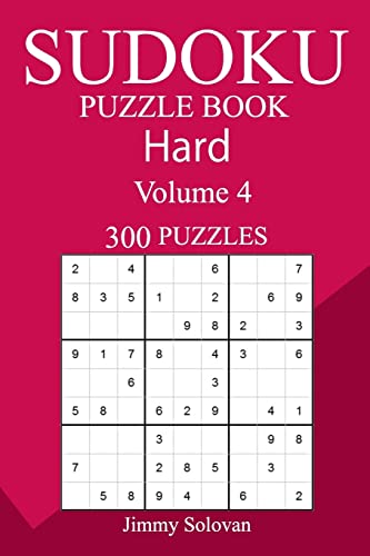 300 Hard Sudoku Puzzle Book