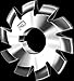 F&D Tool 13461 Involute Gear Cutter44; High Speed Steel - 20 deg Pressure Angle - 8 Diametrical Pitch - No.3-2.875 Dia. x 1 Hole