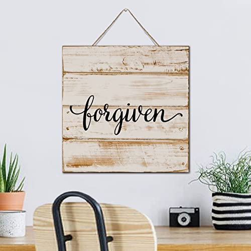 Plaque murale en bois Forgiven pour habiller un mur vide avec elegance - 5