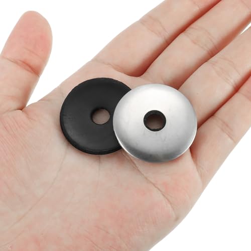 Patikil PTA240124TT001328 304 Stainless Steel Epdm Bonded Sealing Washers, 10 Pieces 5/16"X1 1/4 Inch Neoprene Rubber Washers Bonded Sealing Gasket thumb #4
