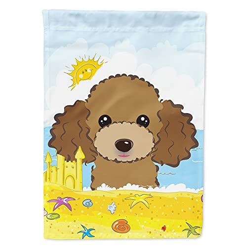 Drapeau Caniche chocolat BB2124CHF résistant aux UV pour extérieur maison - 2