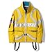 CosFantasy David Cosplay Coat Jacket Mens Fashion Streetwear Motorcycle Jackets Zip Up Coat Halloween Size XL