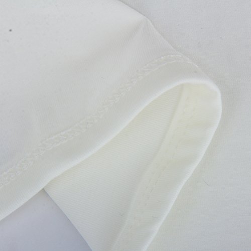 Acecharming Girls Beaded Flower Bolero Jacket Shrug Short Cardigan Dress Cover Up,Cream White,2-3T #TOP6