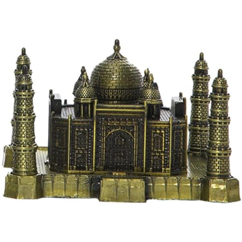 Taj Mahal regalo de arquitectura india modelo metálico souvenir para viajeros 2