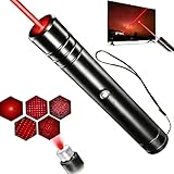 QUEOPFU Laser Pointer High Power, Red Laser Pointer Indicator Light, Long Range Lazer Pointer for Hiking, USB Charge