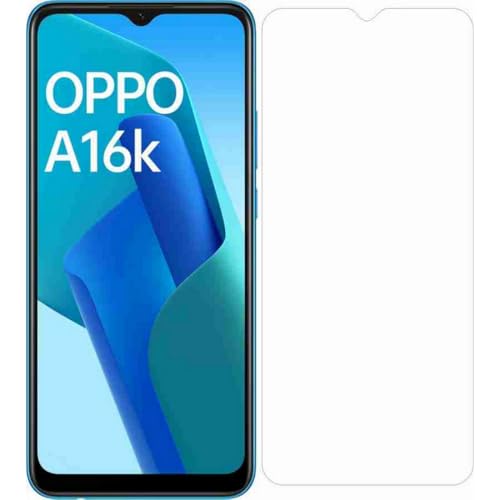 Image of Embed HD-Clear Screen Guard for Oppo A16K - Harder or Durable Plastic & More Impact-Resistant Than Glass, with Free Installation Kit