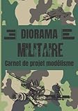  Diorama Militaire Carnet de projet modélisme: Livre diorama militaire à remplir pour modélisme maquette