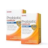 GNC Probiotic Complex - Daily Need - 50 Billion CFU - Twin Pack