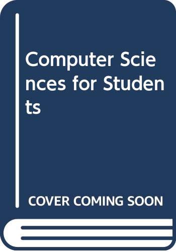 Buy Computer Sciences for Students: 001 — BookShops.in