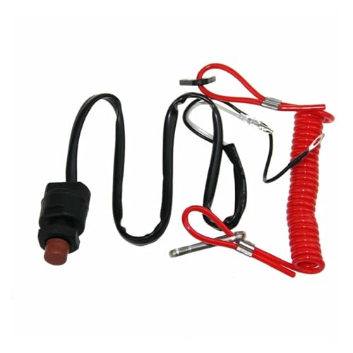 Interrupteur d'arrêt pour moteur hors-bord 6E9-82575 de haute précision 6 à 40 CV