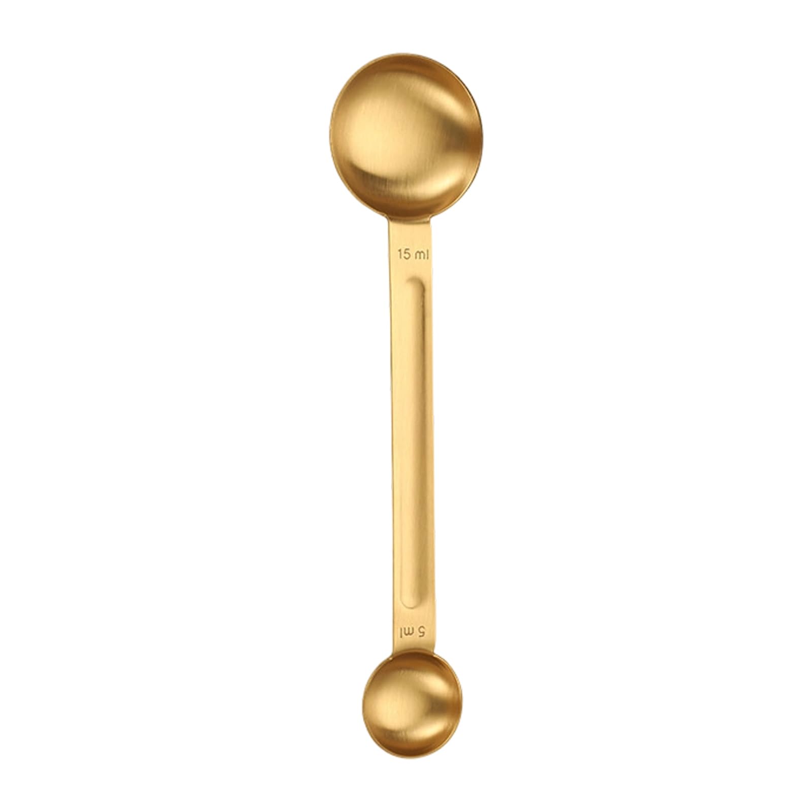 YWLUUOO Professional Double Side Measuring Spoon Coffee Tamping Scoops for Coffees Beans Flour Sugar Ergonomic Double Ended with Scale for