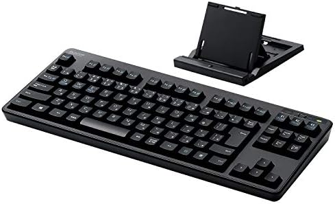 （12:30時点） エレコム Bluetooth キーボード メンブレン式 スタンド付き マルチペアリング対応 iPad Surface ブラック TK-FBM111BK