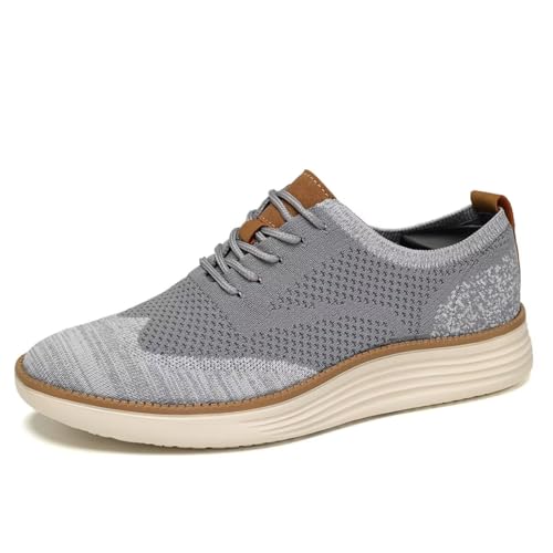 Image of Men's Oxfords Lace-Up Lightweight Casual Walking Shoes Dress Shoes Fashion Sneakers