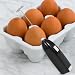 Imagen de ROMISBABA Batidor de Huevos Eléctrico Portátil Varillas de Acero Inoxidable y Plástico
