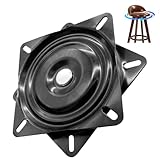 【Renforcement Par Rivets】Des Rivets Sont Placés À L’Avant Et À L’Arrière Du Plateau Pivotant. Grâce Au Renforcement Bilatéral, Il Est Plus Stable, Difficile À Détacher – Pour Une Capacité De Charge Nettement Améliorée.