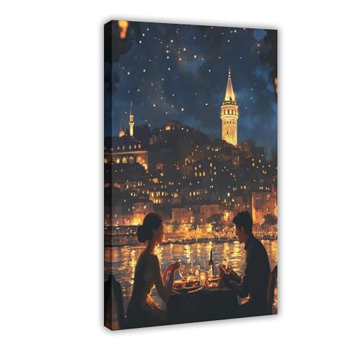 Tour de Galata poster romantique pour revivre la magie d'une nuit à Istanbul