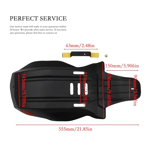 Image of Motorcycle Engine Chassis Dirt Bike Base Frame Protector Cover Guard Skid Plate for EXC-F SXF XCF XCW EXC 250 350 450 2016-2018