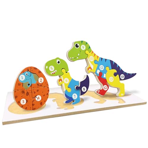 Wembley Wooden Jigsaw Puzzle for Kids Toy | Dinosaur Life Cycle | Stage ...