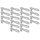 Xolsurg 10 Pair 11 Speed Mountain Bike Chain Buckle Quick Release Cycling Connector Lock for Mountain and Road Bikes (Silver)