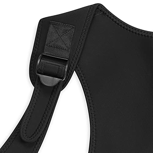 Gaiam-Restore-Total-Support-Posture-Corrector-for-Women-Men-Neoprene-Back-Straightener-Adjustable-Straps-Compact-Brace-Support-for-Clavicle-Neck-Shoulder-Invisible-Pain-Relief