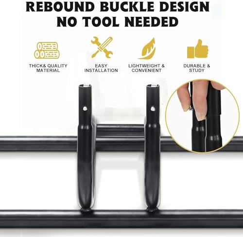 FCOUMY Fahrradständer Boden, freistehend, aufrecht, platzsparend, geeignet für Mountainbike, Rennrad, für Fahrrad mit Raddurchmesser max. 73,5 cm