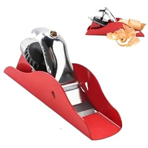 YANGWEN Mini cepilladora de Mano para carpintería, Madera compacta Ligera Ajustable manualmente Cepilladora De Madera,Compacta Y Liviana para Alisar Superficies De Madera