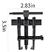 TAODAN 2 Inch Black Carbon Steel Double Jaw Bearing Puller Mechanic Bearing Maintenance Hand Tool Separate Lifting Device for Automotive Flywheel and Motorbike Wheel