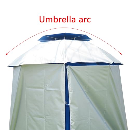 Sombra de playa impermeable y toldo para carpa con paraguas de terraza 5