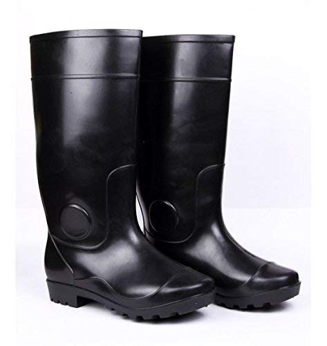 HILLSON Century mens Waterproof Safety Gumboots, Black (numeric_7) (B098NT7D99) Amazon Price History, Amazon Price Tracker
