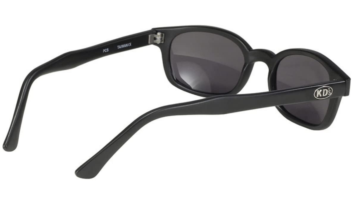 KD's 20019 - Occhiali da sole polarizzati sportivi e motociclisti, da uomo e donna, si adattano sotto casco moto da sci, lenti grigie UV400
