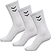 hummel Unisex Sportsocken Basic - 15er Pack I Weiß 46/48