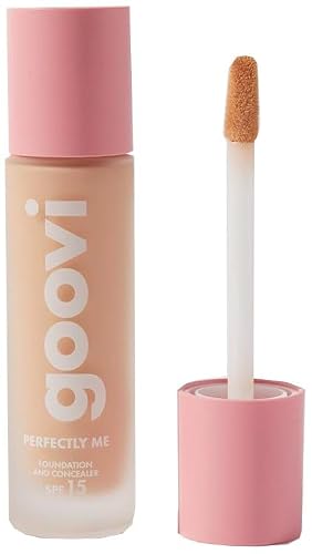Goovi Perfectly Me Fondotinta E Correttore Colore 05 Vanilla, 28Ml