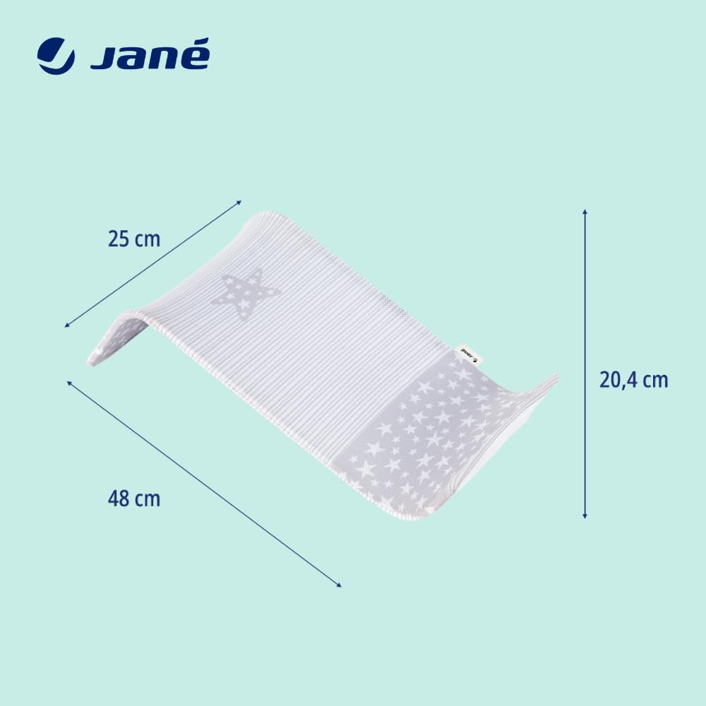 Jané Hamaca de Baño para Bebé, de 0 a 6 meses, para Bañera o Plato Ducha, Antimoho, Apto Lavadora
