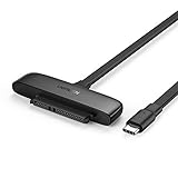 UGREEN SATA to USB C Adapter Cable for 2.5' SSD and HDD Hard Drive 5Gbps SATA III UASP Thunderbolt 3 Compatible with Samsung Seagate WD Hitachi Toshiba MacBook Pro Air XPS 13 15 ThinkPad X1
