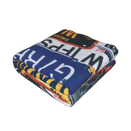 Couverture de lit microfibre douce EdWal qualité supérieure imprimée - 3