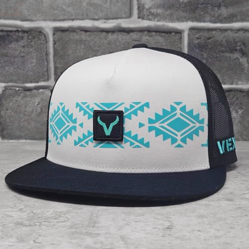 Image of Vexil American Rancher Adjustable Snapback Western Lifestyle Rodeo Southwest Inspired Meshback Hat
