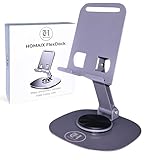 Support Téléphone Bureau En Aluminium – Support Smartphone Pliable...